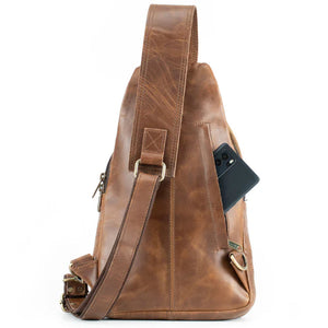 The Cross Leather Backpack