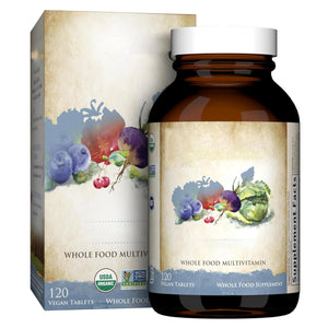 Garden of Life Organics Whole Food Multivitamin for Men, 120 Tablets, Vegan Mens Vitamins and Minerals for Health and Well-Being, Certified Organic Vegan Multi