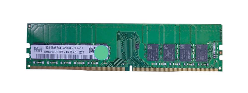 HMA82GU7DJR8N-XN - SK Hynix 16GB 3200MHz DDR4 PC4-25600 ECC Unbuffered CL22 288-Pin DIMM 1.2V Dual Rank x8 Memory Module