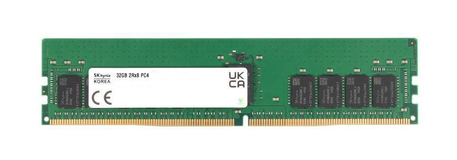 HMAG84EXNRA086N - SK Hynix 32GB 3200MHz DDR4 PC4-25600 ECC Registered CL22 288-Pin DIMM 1.2V Dual Rank x4 Memory Module
