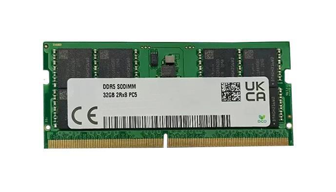 HMCG88MEBAA095N - SK Hynix 32GB 4800MHz DDR5 PC5-38400 ECC Unbuffered CL40 262-Pin SoDimm 1.1V Dual Rank x8 Memory Module