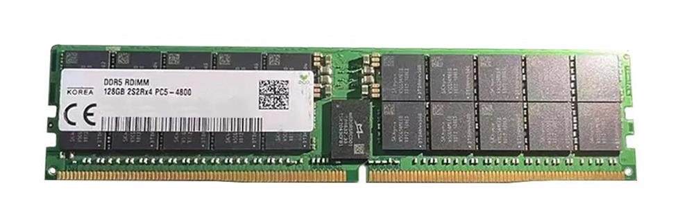 HMCT04MEERA - Hynix 128GB 4800MHz DDR5 PC5-38400 ECC Registered CL40 288-Pin DIMM 1.1V Quad Rank x4 Memory Module