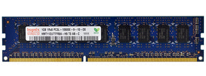 HMT112U7TFR8A-H9 - SK Hynix 1GB 1333MHz DDR3 PC3-10600 ECC Unbuffered CL9 240-Pin DIMM 1.35V (LV) Single Rank x8 Memory Module