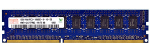HMT112U7TFR8C-H9 - Hynix 1GB 1333MHz DDR3 PC3-10600 ECC Unbuffered CL9 240-Pin DIMM 1.5V Single Rank x8 Memory Module