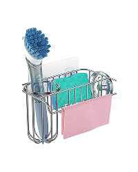 Hapirm Sink Caddy Sponge Holder For Kitchen Sink