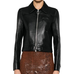 Sylva Iconic Zip-Up Leather Jacket