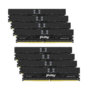 KF556R36RBK8-256 - Kingston Fury Renegade Pro 256GB (8x 32GB) 5600MHz DDR5 PC5-44800 ECC Registered CL36 288-Pin DIMM 1.25V Single Rank x4 Memory Module