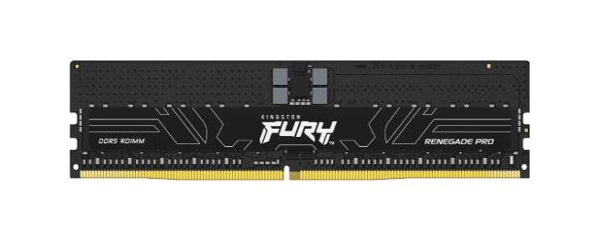 KF564R32RB-32 - Kingston FURY Renegade Pro 32GB 6400MHz DDR5 PC5-51200 ECC Registered CL32 288-Pin DIMM 1.4V Single Rank x4 Memory Module