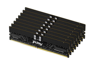 KF564R32RBK8-128 - Kingston Fury Renegade Pro 128GB (8x 16GB) 6400MHz DDR5 PC5-51200 ECC Registered CL32 288-Pin DIMM 1.4V Single Rank x8 Memory Module