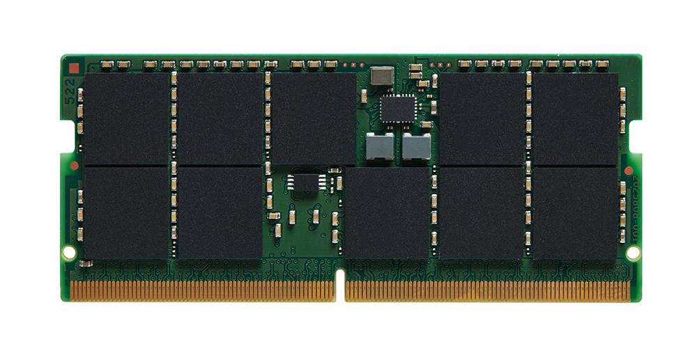 KSM48T40BD8KI-32HA - Kingston 32GB 4800MHz DDR5 PC5-38400 ECC Unbuffered CL40 262-Pin SoDimm 1.1V Dual Rank x8 Memory Module