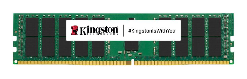 KSM56R46BD8-32HA - Kingston 32GB 5600MHz DDR5 PC5-44800 ECC Registered CL46 288-Pin DIMM 1.1V Dual Rank x8 Memory Module