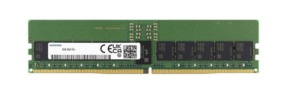 M321R4GA3BB6-CQKET - Samsung 32GB 4800MHz DDR5 PC5-38400 ECC Registered CL40 288-Pin DIMM 1.1V Dual Rank x8 Memory Module