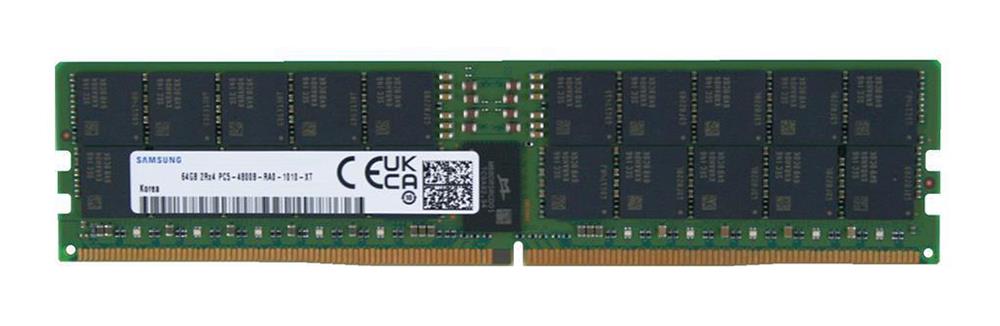 M321R8GA0PB0-CWMJH - Samsung 64GB 5600MHz DDR5 PC5-44800 ECC Registered CL46 288-Pin DIMM 1.1V Dual Rank x4 Memory Module