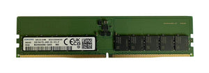 M324R4GA3BB0-CQKOD - Samsung 32GB 4800MHz DDR5 PC5-38400 ECC Unbuffered CL40 288-Pin DIMM 1.1V Dual Rank x8 Memory Module