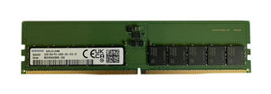 M324R4GA3BB0-CQKOL - Samsung 32GB 4800MHz DDR5 PC5-38400 ECC Unbuffered CL40 288-Pin DIMM 1.1V Dual Rank x8 Memory Module