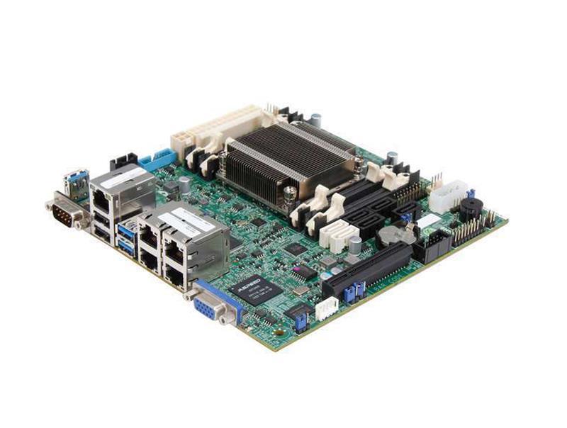 MBD-A1SRi-2758F-B - Supermicro Atom C2758 Single Socket BGA1283 DDR3 SATA PCI-Express Supported Mini-ITX Server Motherboard