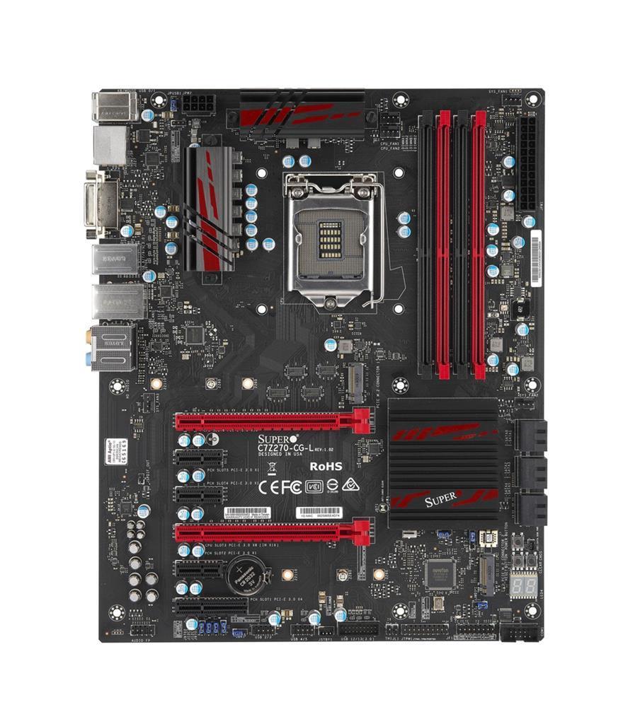 MBD-C7Z270-CG-L-O - SuperMicro System Board (Motherboard) with Intel Z270 Chipset CPU