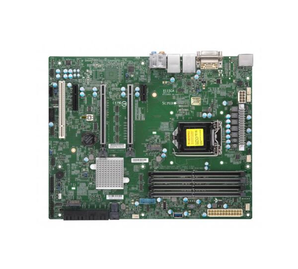MBD-X11SCA - Supermicro Core i3/i5/i7/i9 G8/G9 / Pentium/Celeron Single Socket LGA1151 DDR4 SATA PCI-Express M.2 Supported ATX Server Motherboard