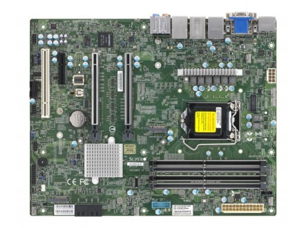 MBD-X12SCA-F-B - Supermicro Core i3/i5/i7/i9 G10 Celeron/Pentium/Xeon W-1200 Single Socket LGA1200 DDR4 SATA PCI-Express M.2 Supported ATX Server Motherboard