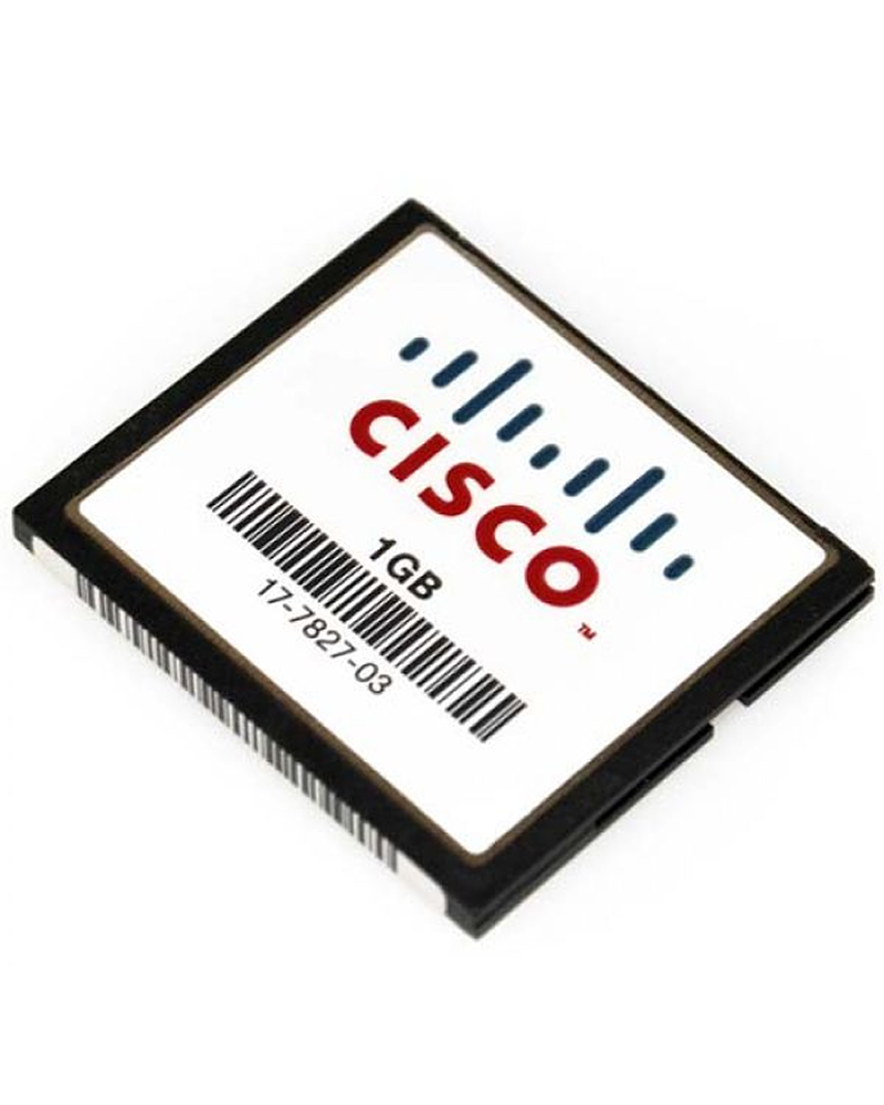 MEM-CF-1GB=|- Cisco 1GB CompactFlash (CF) Memory Card for 1900 2900 3900 Series