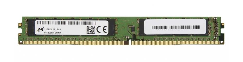 MTA18ADF4G72AZ-3G2B3 - Micron 32GB 3200MHz DDR4 PC4-25600 ECC Unbuffered CL22 288-Pin (VLP) DIMM 1.2V Dual Rank x8 Memory Module
