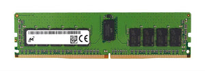 MTA18ASF2G72PDZ-2G6J1QG - Micron 16GB 2666MHz DDR4 PC4-21300 ECC Registered CL19 288-Pin DIMM 1.2V Dual Rank x8 Memory Module