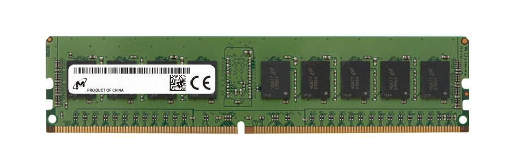 MTA9ASF1G72PZ-2G6D1K - Dell 8GB 2666MHz DDR4 PC4-21300 ECC Registered CL19 288-Pin DIMM 1.2V Single Rank x8 Memory Module