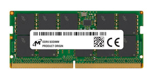 MTC10C1084S1TC56BD1 - Micron 16GB 5600MHz DDR5 PC5-44800 ECC Unbuffered CL46 262-Pin SoDimm 1.1V Single Rank Memory Module
