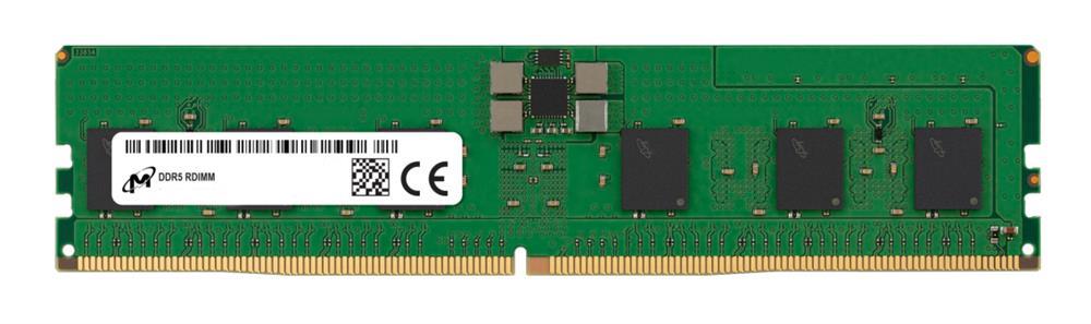 MTC10F1084S1RC56BD1R - Micron 16GB 5600MHz DDR5 PC5-44800 ECC Registered CL46 288-Pin DIMM 1.1V Single Rank x8 Memory Module