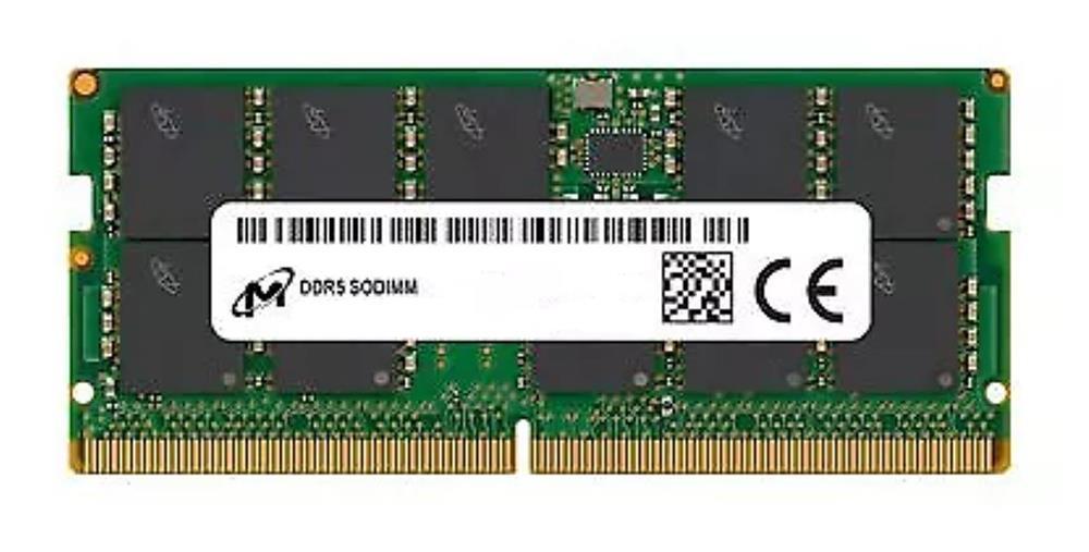 MTC20C2085S1TC56BD1 - Micron 32GB 5600MHz DDR5 PC5-44800 ECC Unbuffered CL46 262-Pin SoDimm 1.1V Dual Rank Memory Module