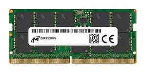 MTC20C2085S1TC56BD1 - Micron 32GB 5600MHz DDR5 PC5-44800 ECC Unbuffered CL46 262-Pin SoDimm 1.1V Dual Rank Memory Module