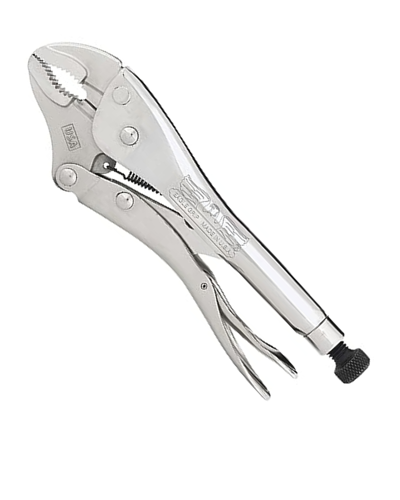 Malco Eagle Grip Lp10Wc 10 In. Curved Jaw Locking Pliers With Wire Cutter