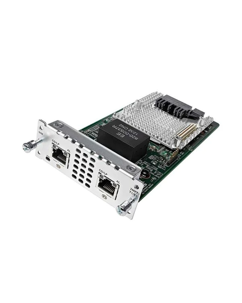 NIM-2MFT-T1/E1-RF| Cisco Fourth-Generation Multi-flex Trunk Voice/Clear-channel Data T1/E1 Module expansion module T1/E1 x 2