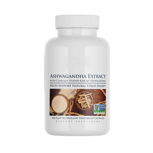 Nature's Lab Extra Strength Ashwagandha KSM 66 Extract - 5% Withanolides, Pure Organic Ashwagandha Root Powder - Supports Stress Relief, Focus and Strength Support* - 120 Ct (60 Day Supply)