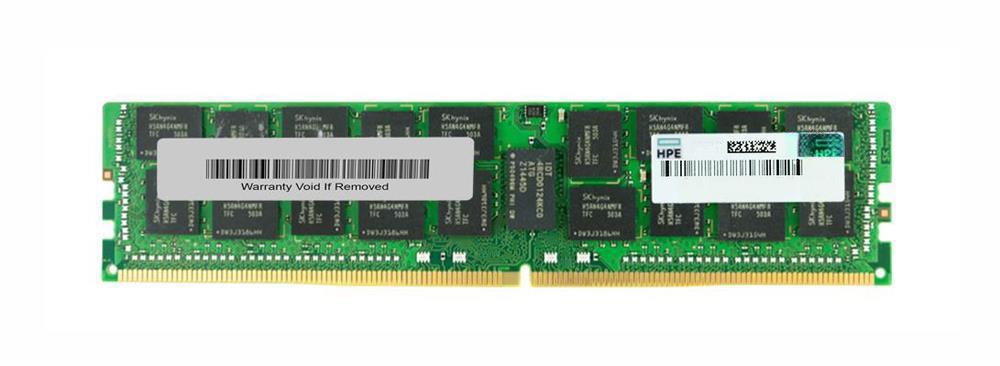 P00606-001 - HPE 128GB 2666MHz DDR4 PC4-21300 ECC Registered CL19 288-Pin DIMM 1.2V Octal Rank x4 Memory Module
