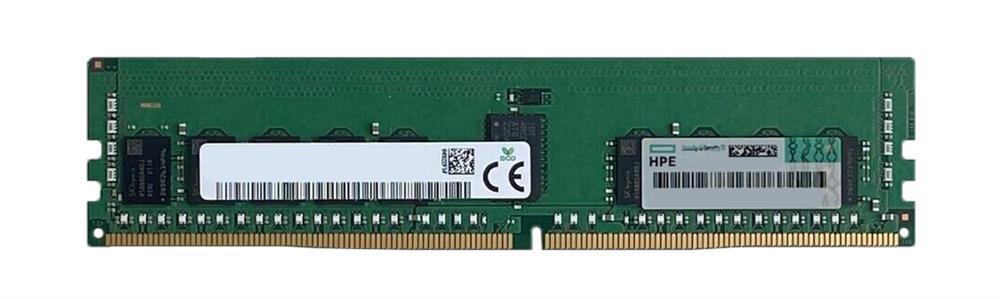 P58485-001 - HP 16GB 3200MHz DDR4 PC4-25600 ECC Registered CL22 288-Pin DIMM 1.2V Single Rank x4 Memory Module