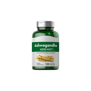 Piping Rock Ashwagandha Supplement 4500mg | 240 Capsules | with Black Pepper Extract | for Women and Men | Extra Strength Herb Root | Non-GMO & Gluten Free