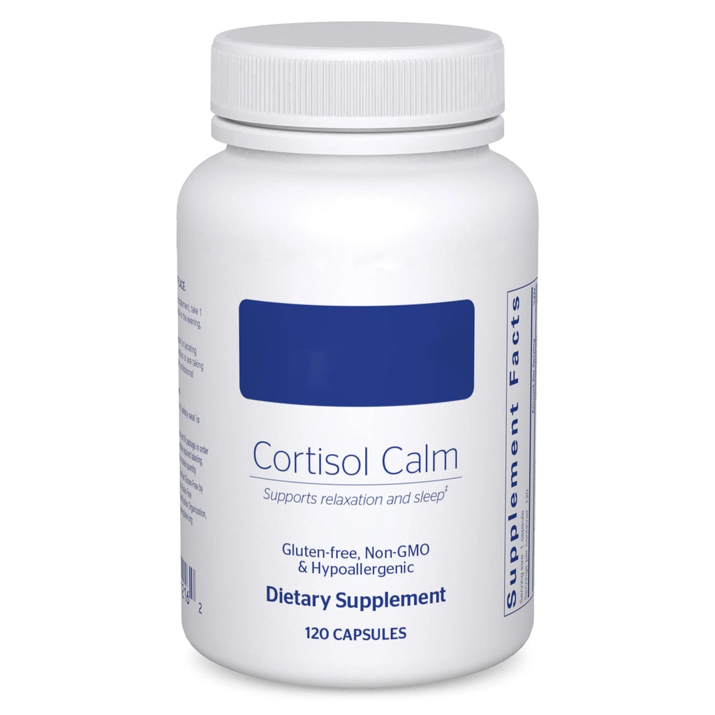 Pure Encapsulations Cortisol Calm - Supports Cortisol Health & Relaxation - Contains Ashwagandha & L-Theanine - Restful Sleep - 120 Capsules