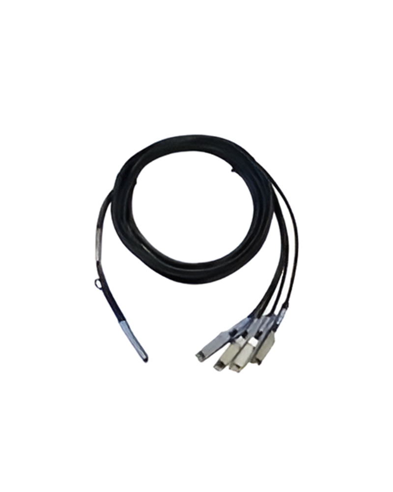 QSFP4SFP10GCU3M-RF| Axiom 40GBase-CR4 to10GBase-CUdirect attach Cable 10ft