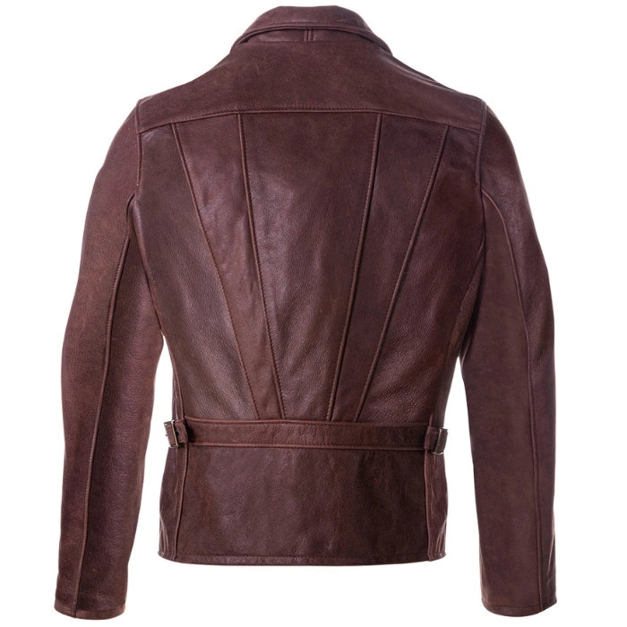 Men's Premium Waxy Cowhide Leather Jacket