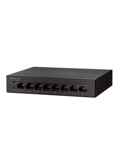 SF110D-08HP-UK|Cisco Small Business SF110D 8-Port x 4 x 10/100 (PoE) + 4 x 10/100 Unmanaged Network Switch