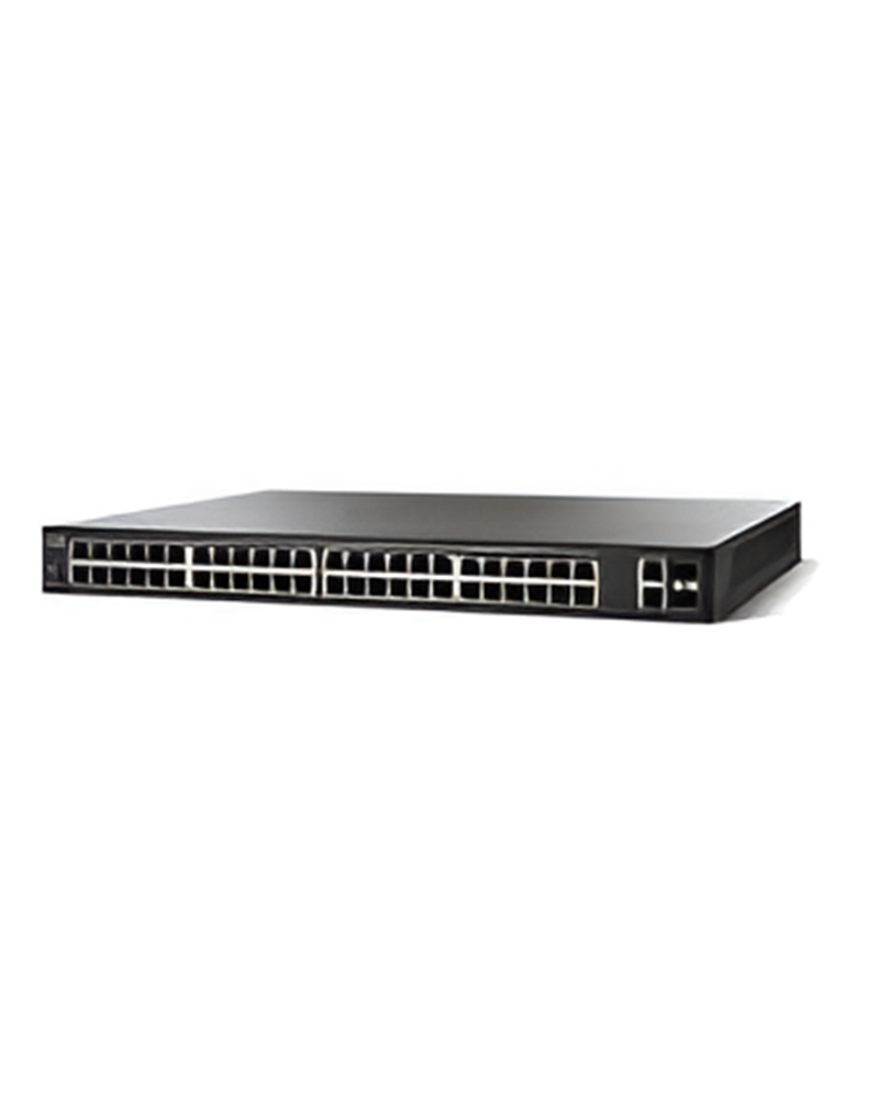 SF220-48-K9-NA-RF|- Cisco 220 Series 48-Ports 10/100BASE-T Ethernet Layer 2 Rack-mountable Managed Smart Switch