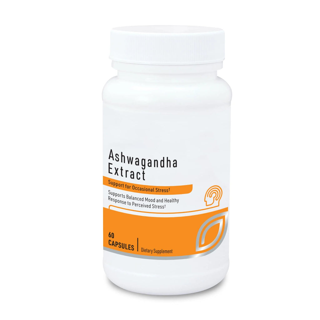 SFI Health Klaire Labs Ashwagandha Extract 300mg - Ashwagandha Supplement to Promote Memory, Cognitive Function & Healthy Stress Response - Hypoallergenic Ashwagandha Root Extract (60 Capsules)