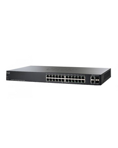 SLM2024PT-NA-RF|Cisco 200 Series 24-Ports 10/100/1000Mbps PoE (RJ-45) Smart Ethernet Switch