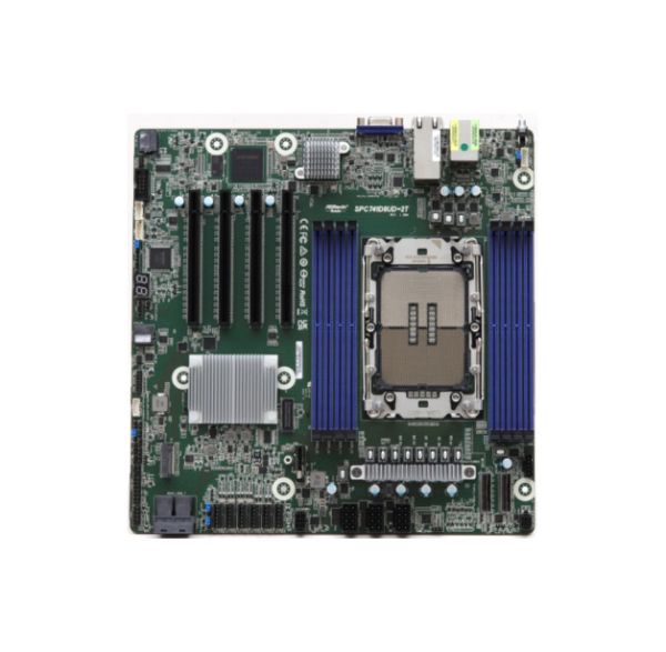 SPC741D8UD-2T/X550 - ASRock MB SPC741D8UD-2T X550 C741 Xeon LGA4677 Max256GB DDR5 Deep mATX