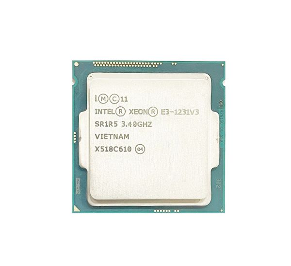 SR1R5 - Intel Xeon E3-1231 v3 Quad-Core 3.40GHz 5GT/s DMI 8MB L3 Cache Socket LGA1150 Processor