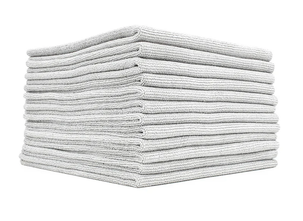 THE RAG COMPANY The Edgeless Pearl Microfiber Ceramic Coating Towels (12 Pack) 16x16