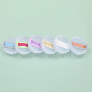 1pc 40oz Tumbler Lid with Straw Hole - Replacement Sports Water Bottle Top for Wide Mouth Cups - Leak-Proof and Durable