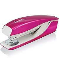 Swingline Stapler, Nexxt Series Wow, Desktop Stapler, 40 Sheet Capacity, Pink (55047023)