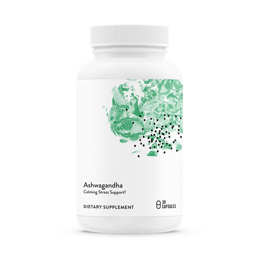 THORNE - Ashwagandha - Highly Concentrated Shoden - Calming Stress Support for Women & Men* - Supports Daytime Energy, Mental Clarity & Optimal Immune Function* - 30 Capsules